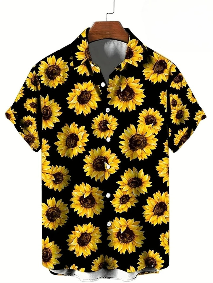 Heren Shirt | Azteekse Print | Resort Casual | Zomer