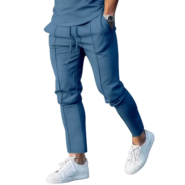 Heren Joggingbroek | Slimfit | Trekkoord | Zomer