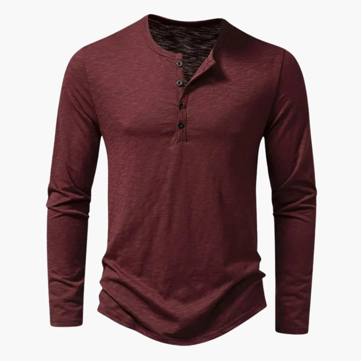 Heren T-shirt | Straight | Lange Mouw | Zomer