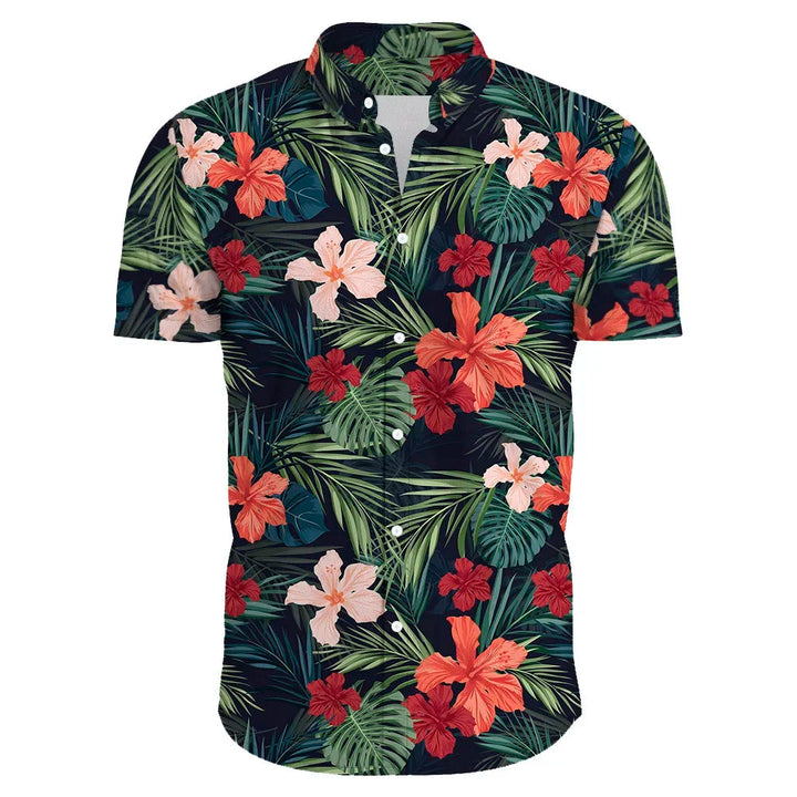 Heren Shirt | Casual | Korte Mouw | Zomer