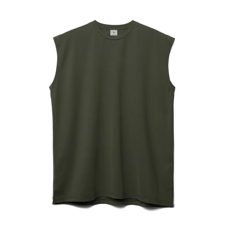 Heren Top | Mouwloze Top | Ronde Hals | Zomer