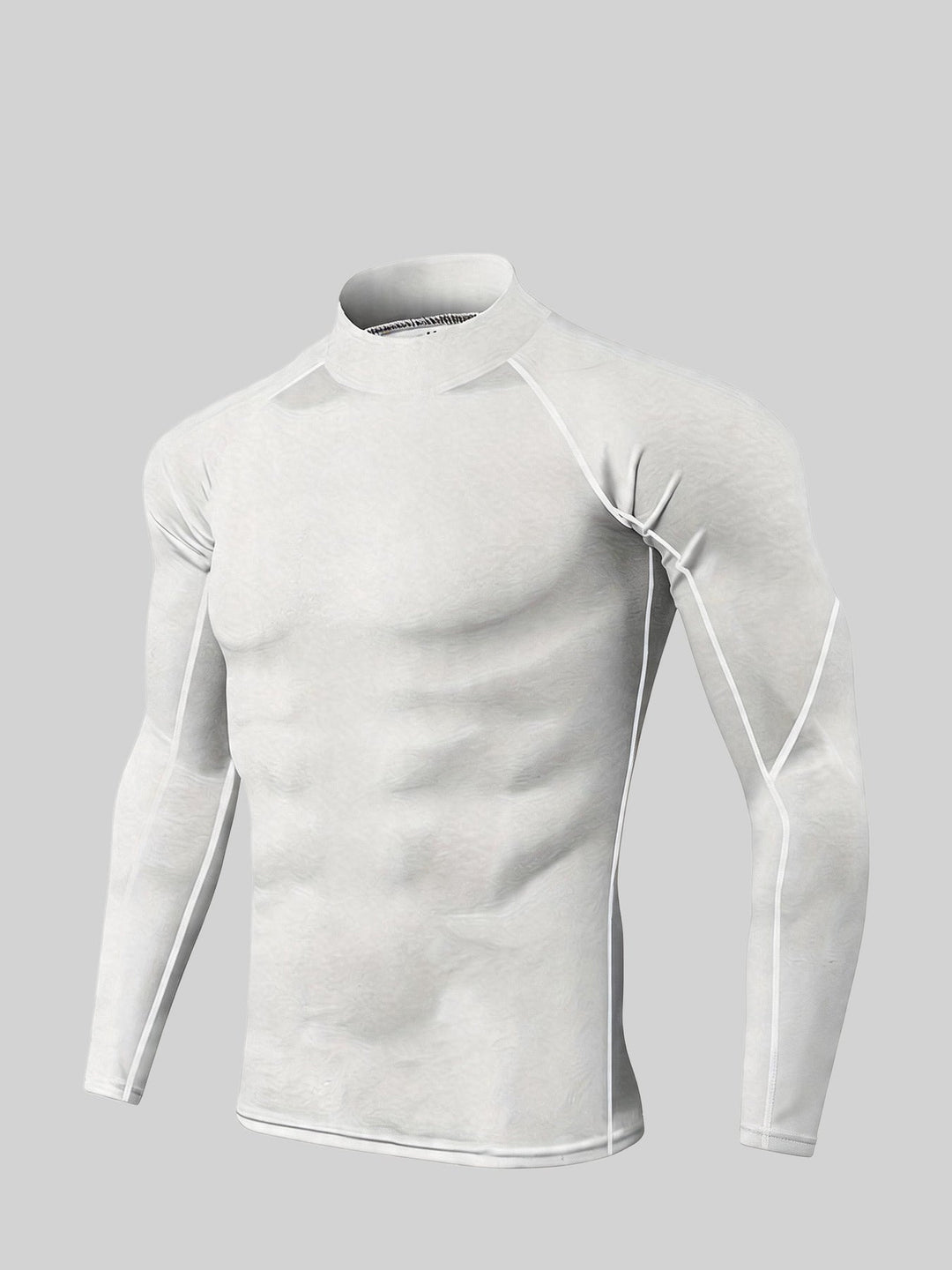 Heren Sportshirt | Slimfit | Hoge Kraag | Zomer