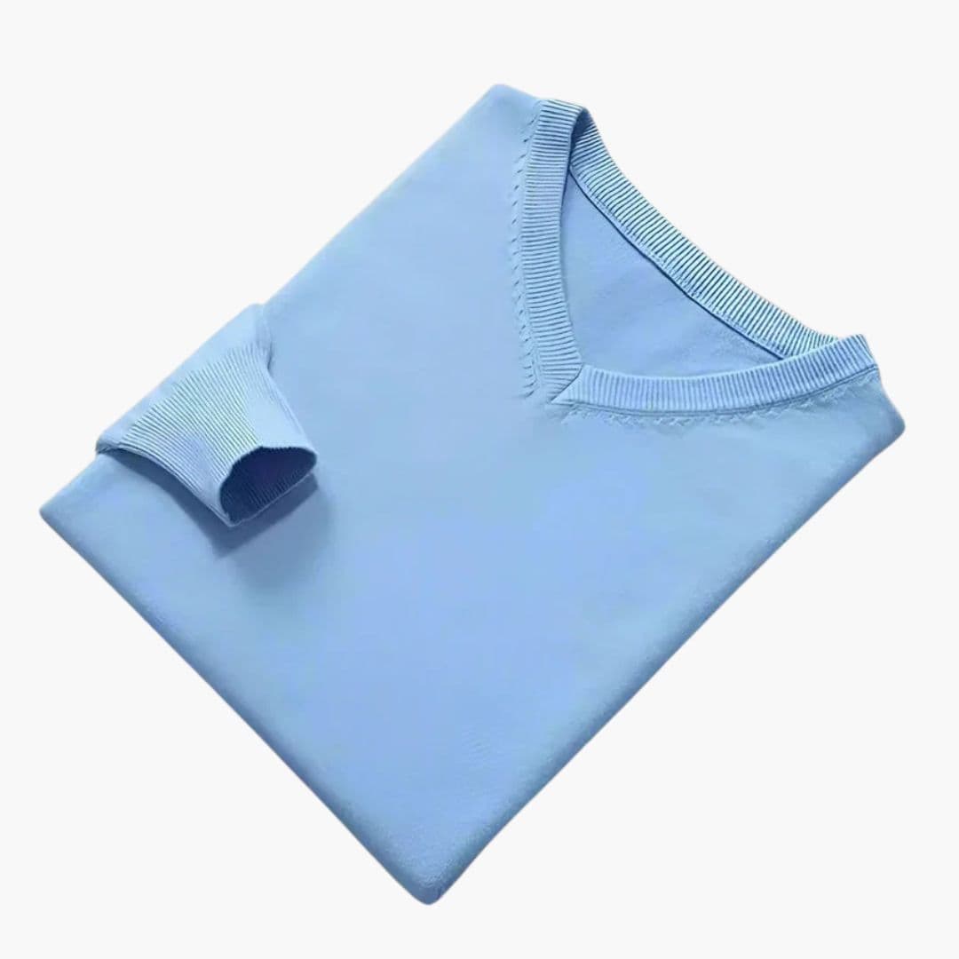 Heren Trui | Slimfit | V-hals | Herfst