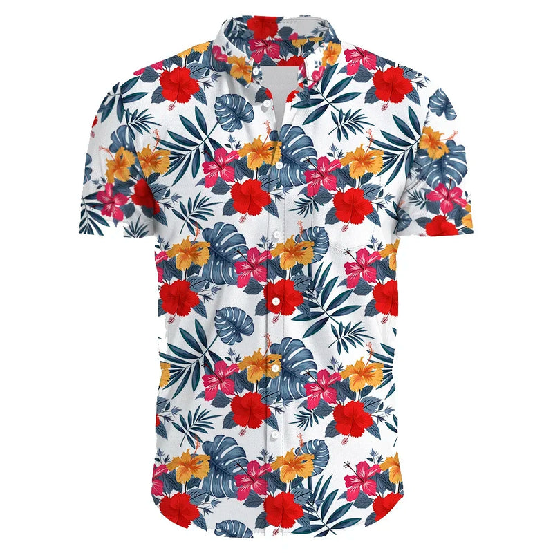 Heren Shirt | Casual | Korte Mouw | Zomer