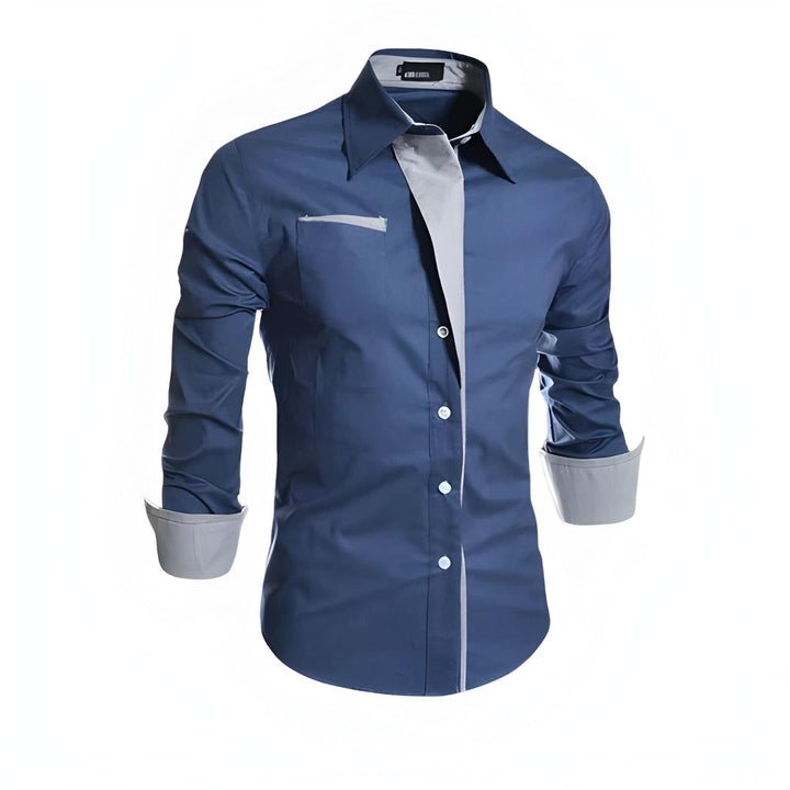 Heren Shirt | Getailleerd | Met Knoopjes | Lente
