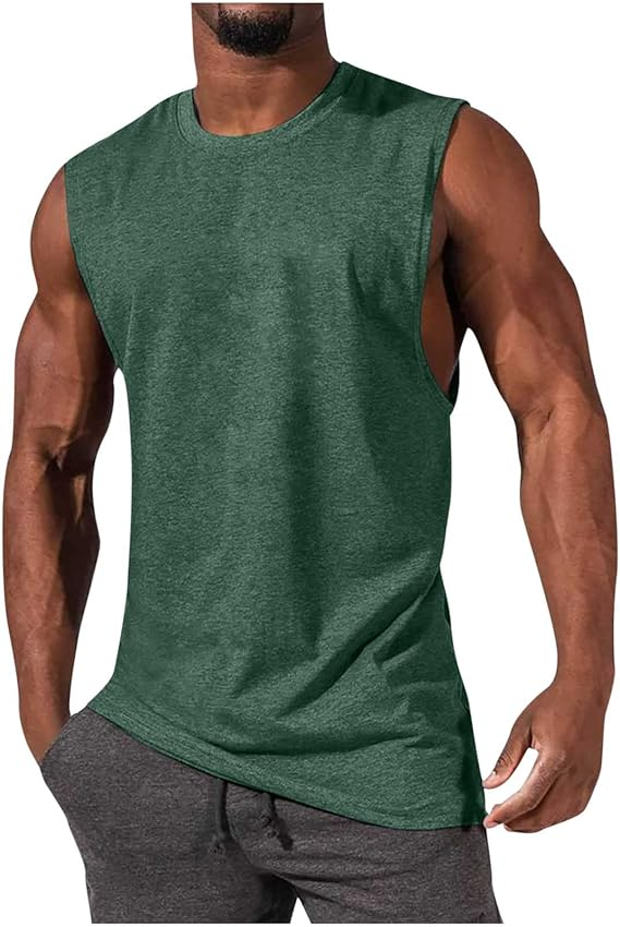 Heren Tanktop | Straight | Mouwloos | Zomer