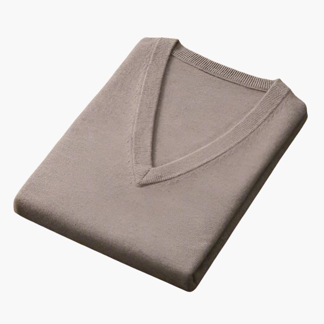 Heren Trui | Slimfit | V-hals | Herfst