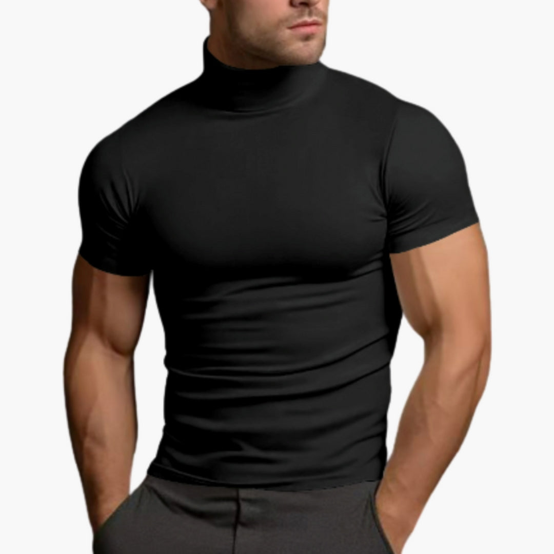 Heren T-Shirt | Slimfit | Colkraag | Zomer