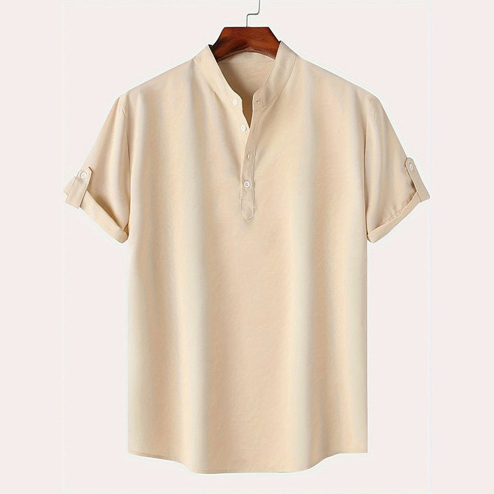 Heren Henley-Shirt | Lichtgewicht & Ademend | Casual Zomerstijl