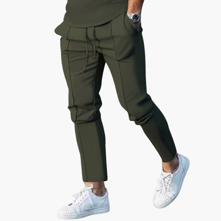 Heren Joggingbroek | Slimfit | Trekkoord | Zomer