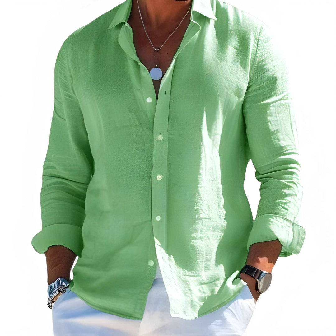 Heren Shirt | Slimfit | Lange Mouw | Lente