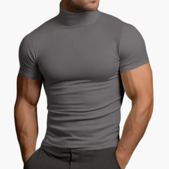 Heren T-Shirt | Slimfit | Colkraag | Zomer