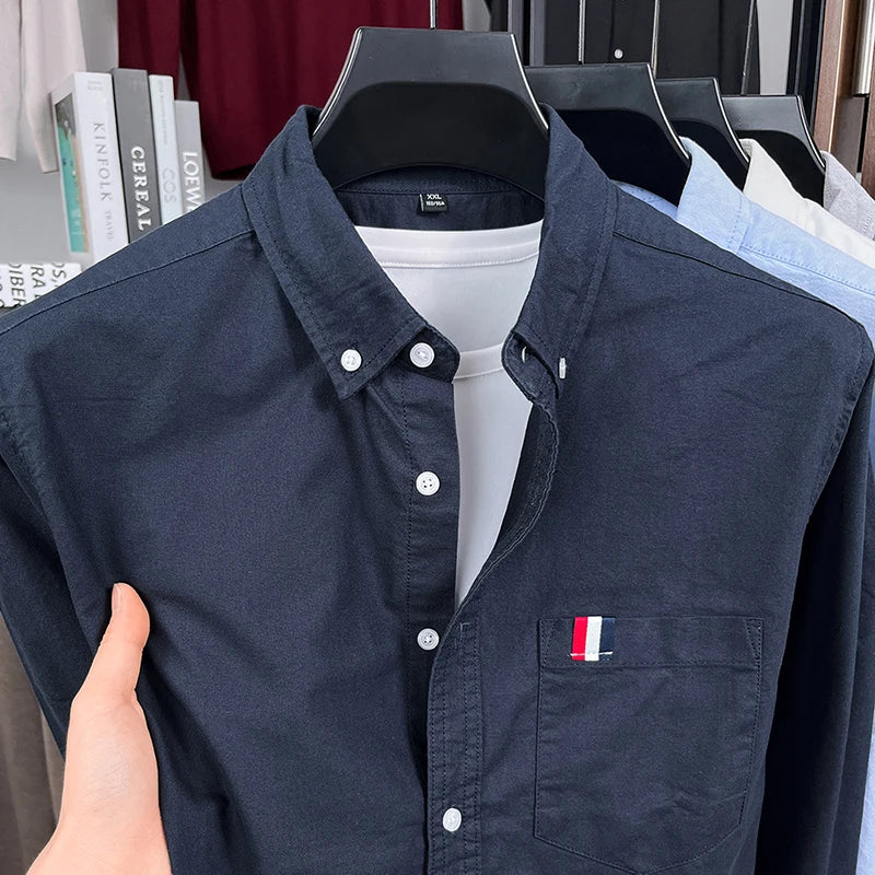 Heren Shirt | Elegant | Met Borstzak | Zomer