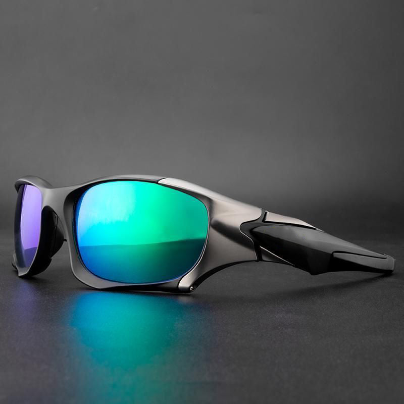 Herenbril | HD Zichtbaarheid & Antislip Grip | UV400 Bescherming | Licht Metaal