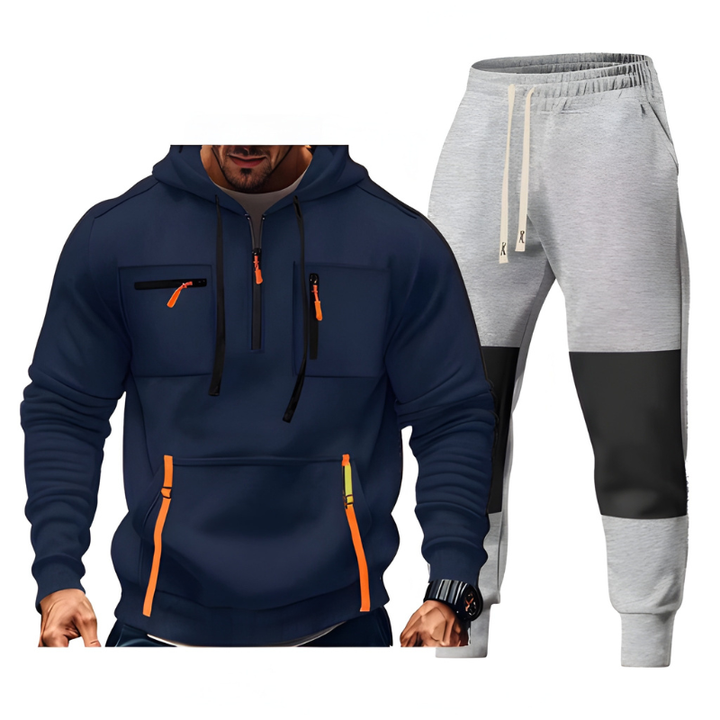 Heren Set | Sportieve Hoodie & Joggingbroek | Functionele Kleding | Comfortabel & Modern