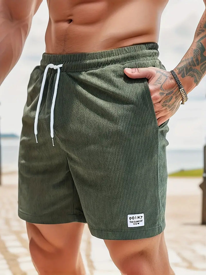 Heren Short | Straight | Trekkoord | Zomer