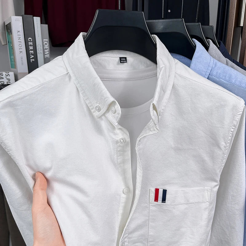 Heren Shirt | Elegant | Met Borstzak | Zomer