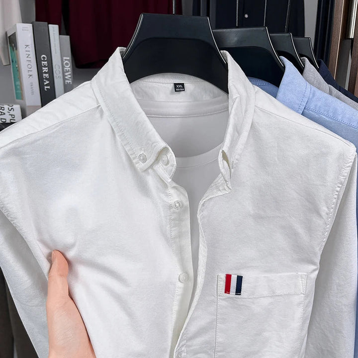 Heren Shirt | Elegant | Met Borstzak | Zomer