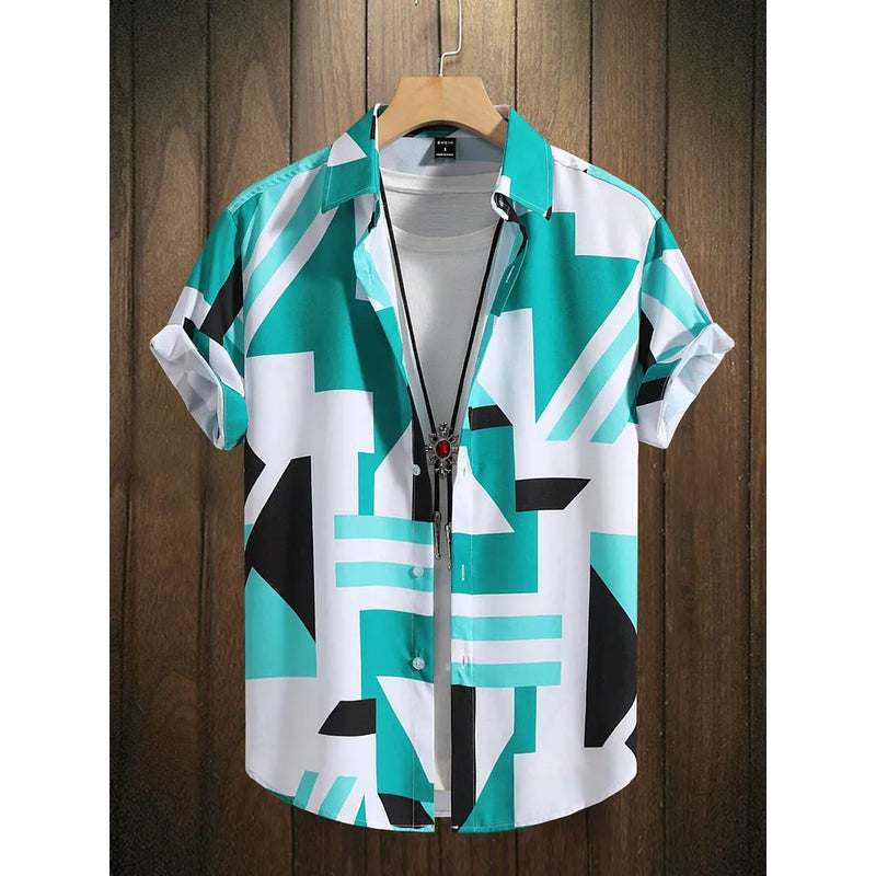 Heren Shirt | Oversized | Korte Mouw | Zomer