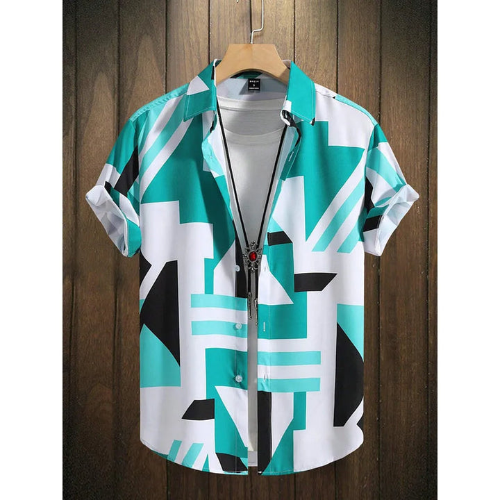 Heren Shirt | Oversized | Korte Mouw | Zomer