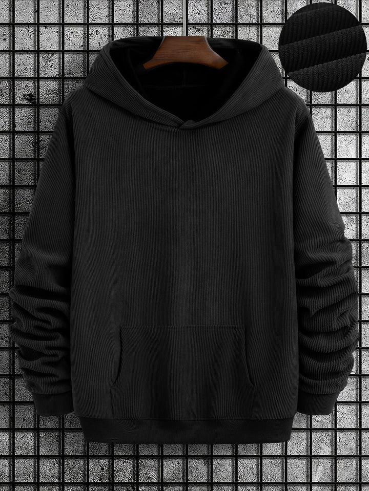 Heren Hoodie | Zacht & Warm | Losse Pasvorm | Herfst/Winter
