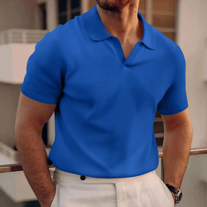 Heren Polo | Korte Mouwen & Ademend Materiaal | Casual voor Zomer & Vakantie