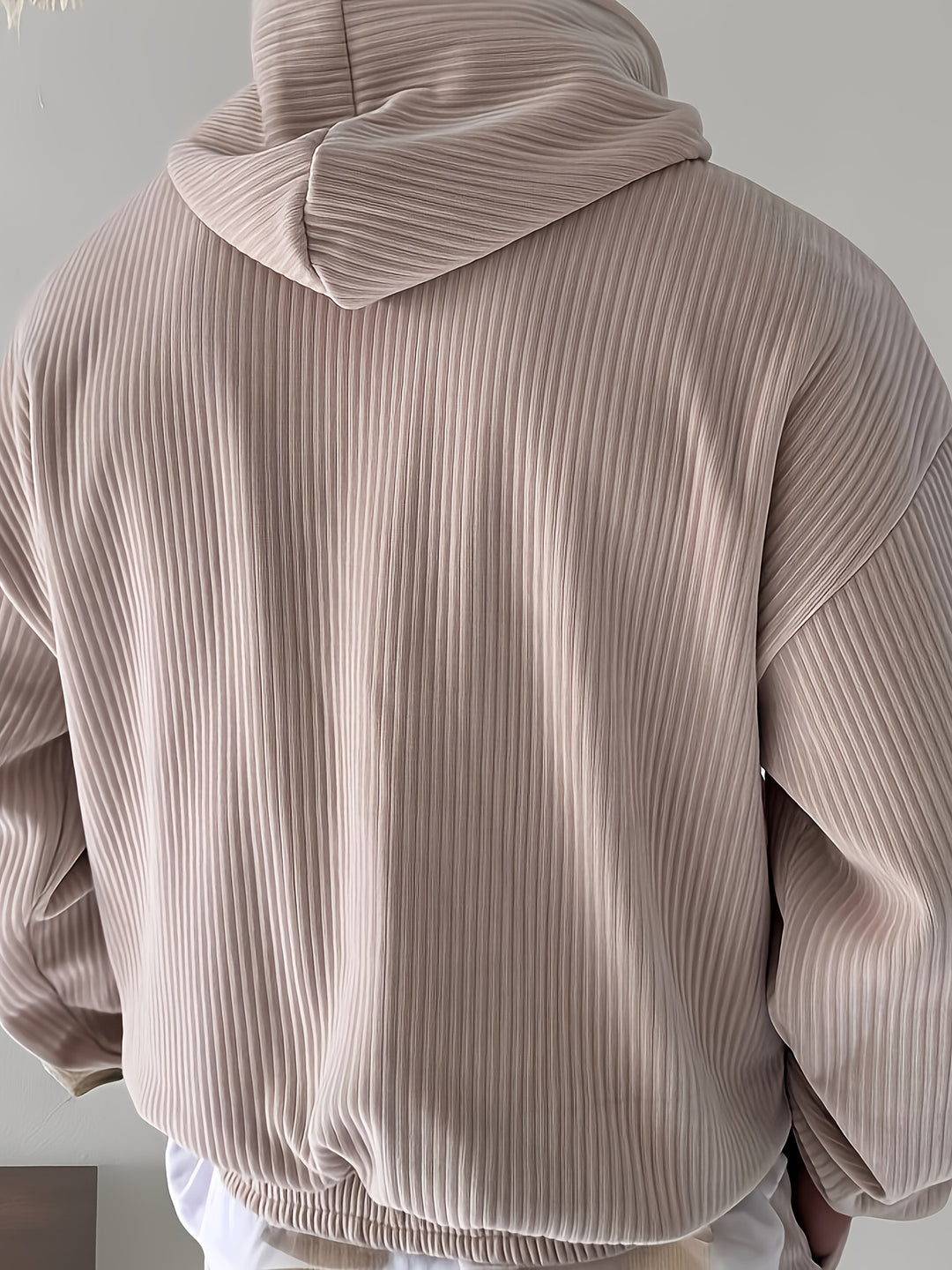 Heren Hoodie | Corduroy | Retro Stijl & Comfortabel | Lente/Herfst
