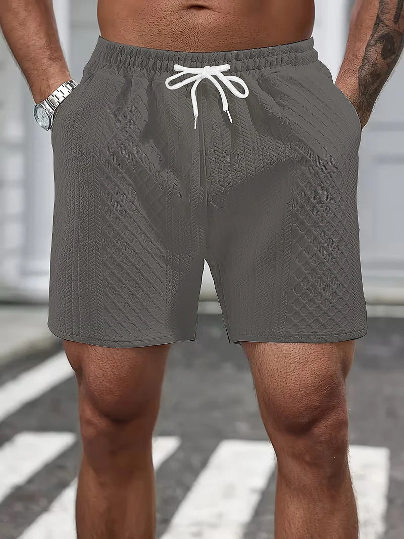Heren Short | Straight | Trekkoord | Zomer
