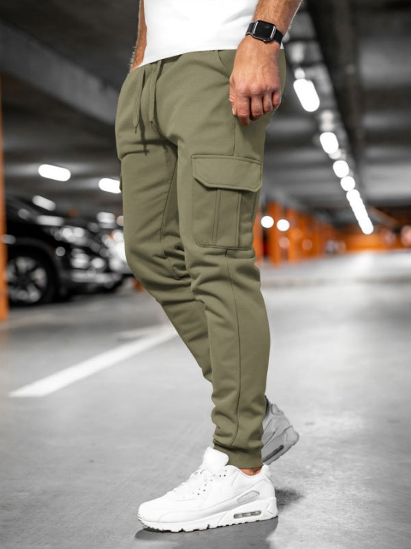 Heren Sportbroek | Stretchy Stof & Ritssluiting | Casual Pasvorm voor Sportieve Stijl
