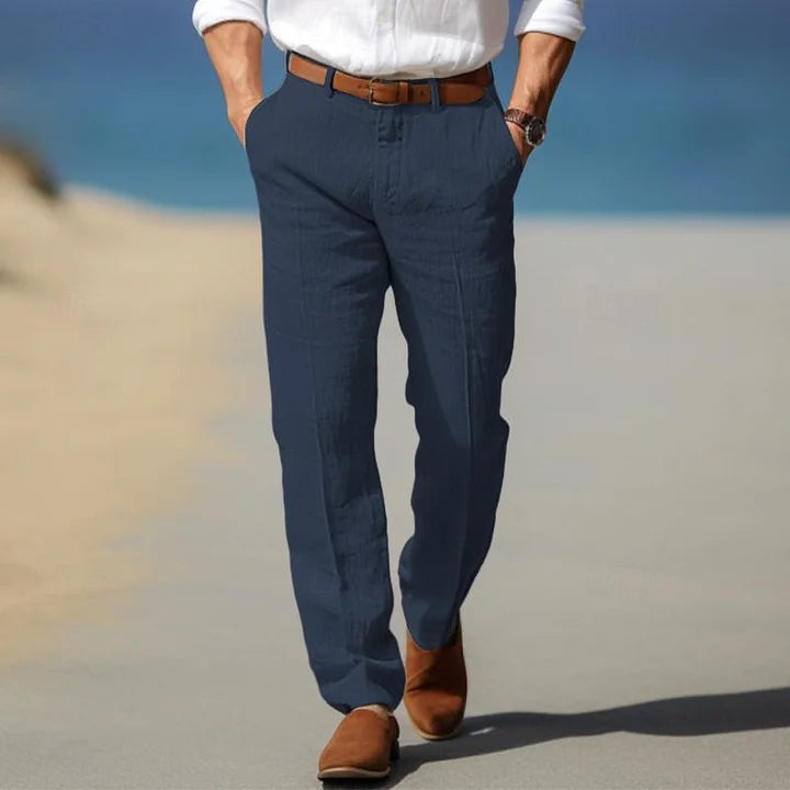 Heren Broek | Straight | Nette Pasvorm | Zomer