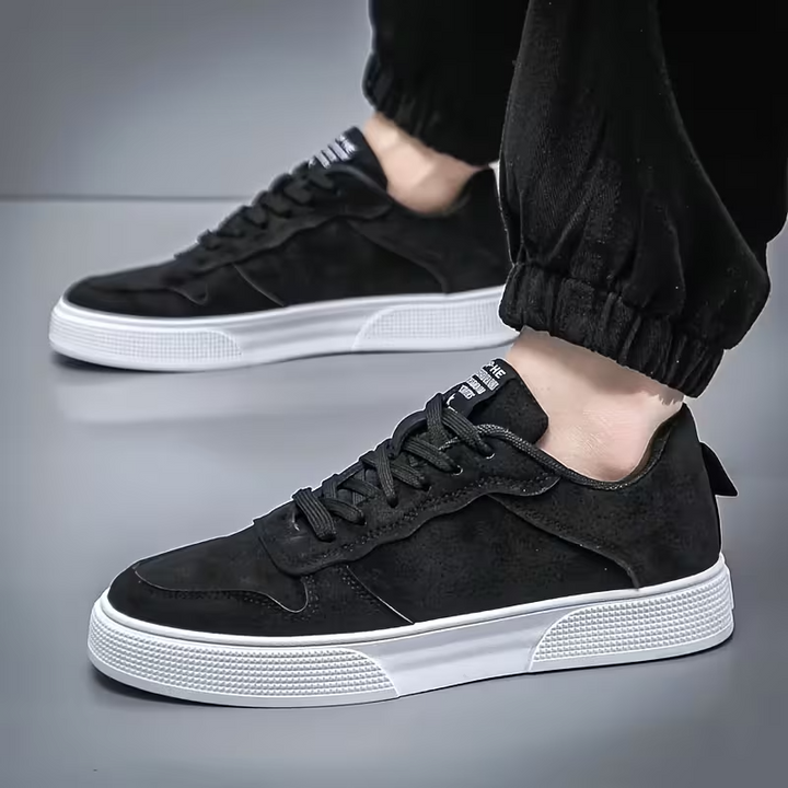 Heren Sneakers | Stijlvol & Veelzijdig | Ademend & Duurzaam | Zwart