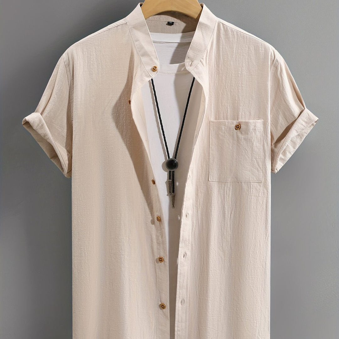 Heren Shirt | Straight | Korte Mouw | Zomer