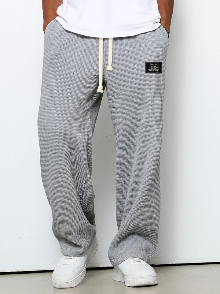 Heren Broek | Wijde Pijpen | Trekkoord | Zomer