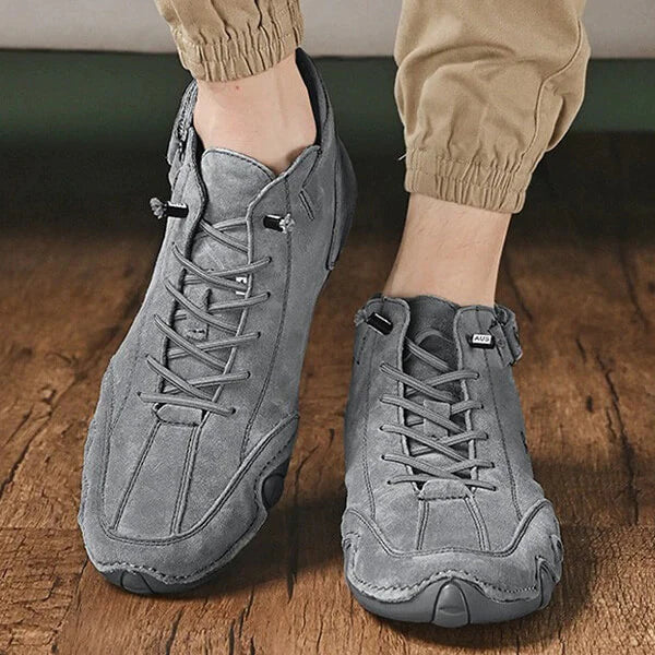 Waterdichte leren veterschoenen voor mannen met superieur comfort en uniek stijl | Tim