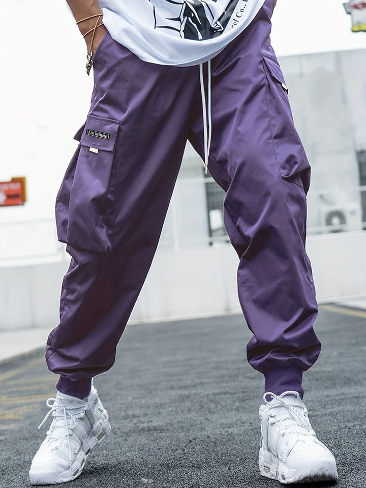 Heren Cargo Broek | Lichtgewicht & Casual Stijl | Meerdere Zakken | Polyester
