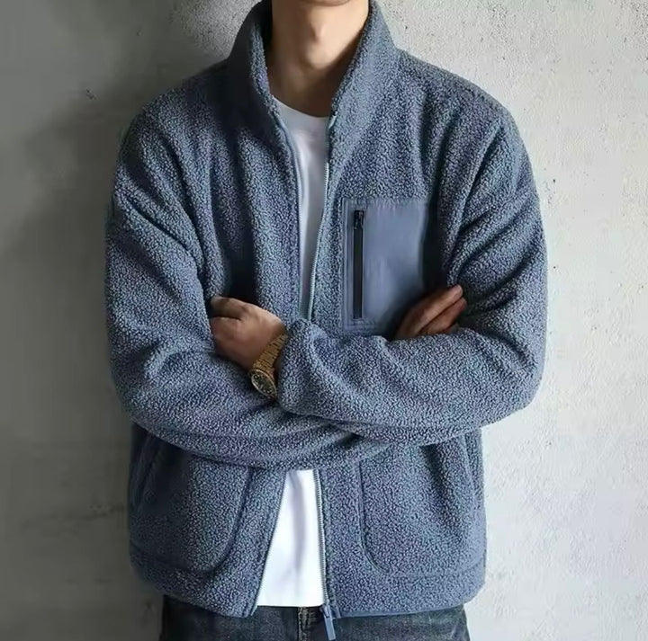 Warme en stijlvolle winter fleece jas met ultiem comfort en elegantie | Mano