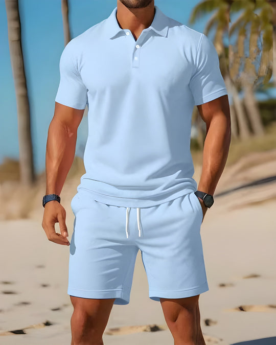 Heren zomerse Set - Tijdloos Design voor Elke Gelegenheid