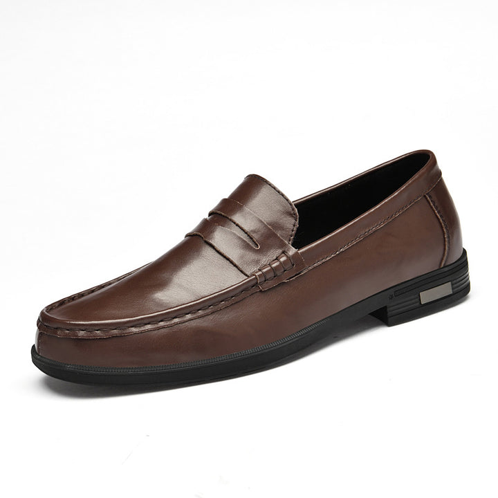 Heren Penny Loafers | Echt Leder | Klassiek & Elegant | Ademend Comfort