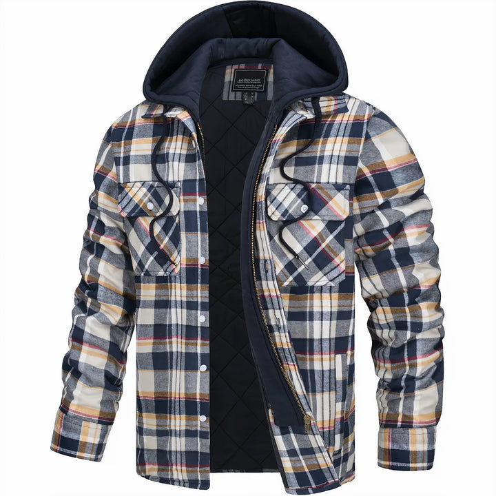 Klassieke Hoodie Jacket met functionele zakken voor moeiteloze stijl en comfort | Jesse