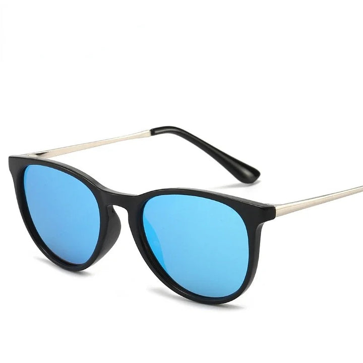 Heren Zonnebril | Rond | Lichtgewicht Frame | Zomer