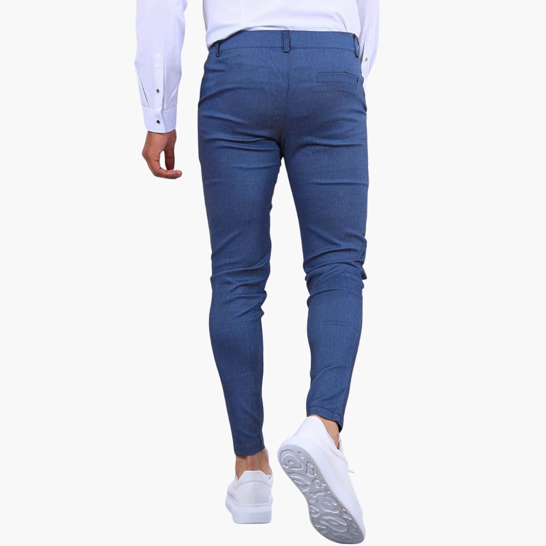 Heren Broek | Slimfit | Smalle Pijpen | Zomer