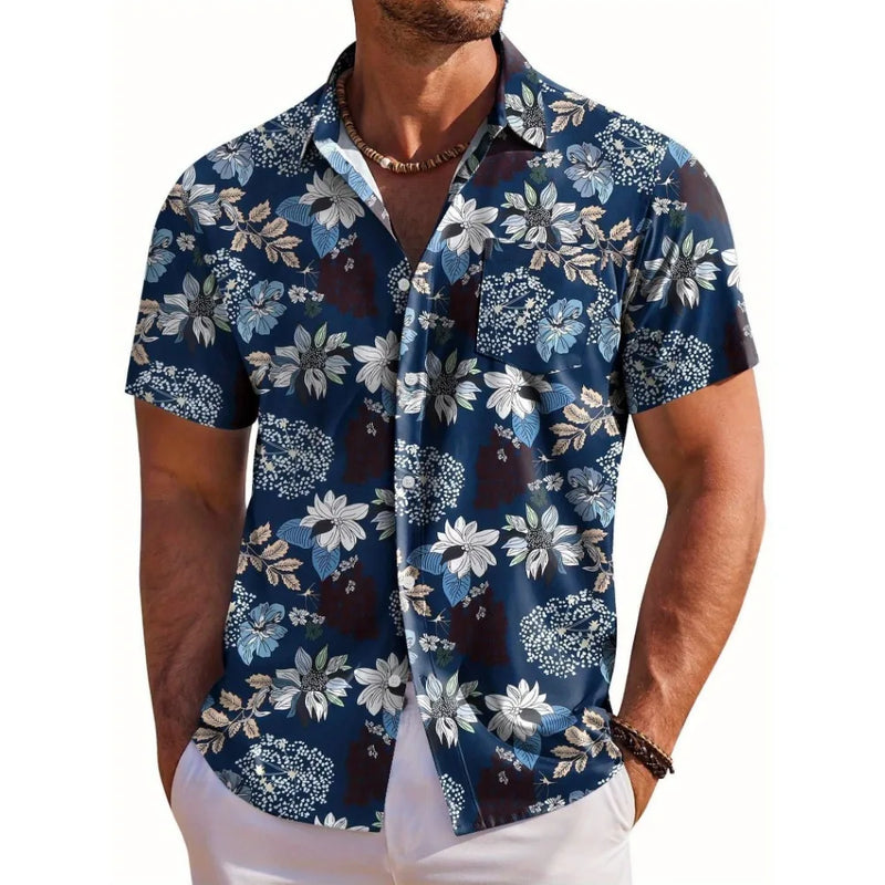 Heren Shirt | Oversized | Borstzak | Zomer