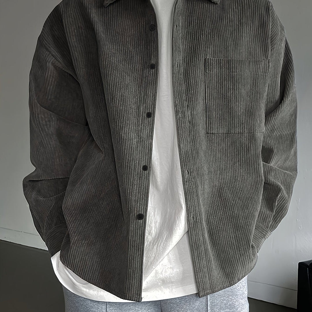 Heren Shirt | Oversized | Lange Mouw | Zomer