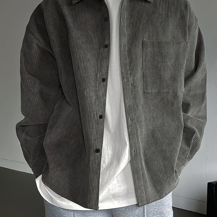 Heren Shirt | Oversized | Lange Mouw | Zomer
