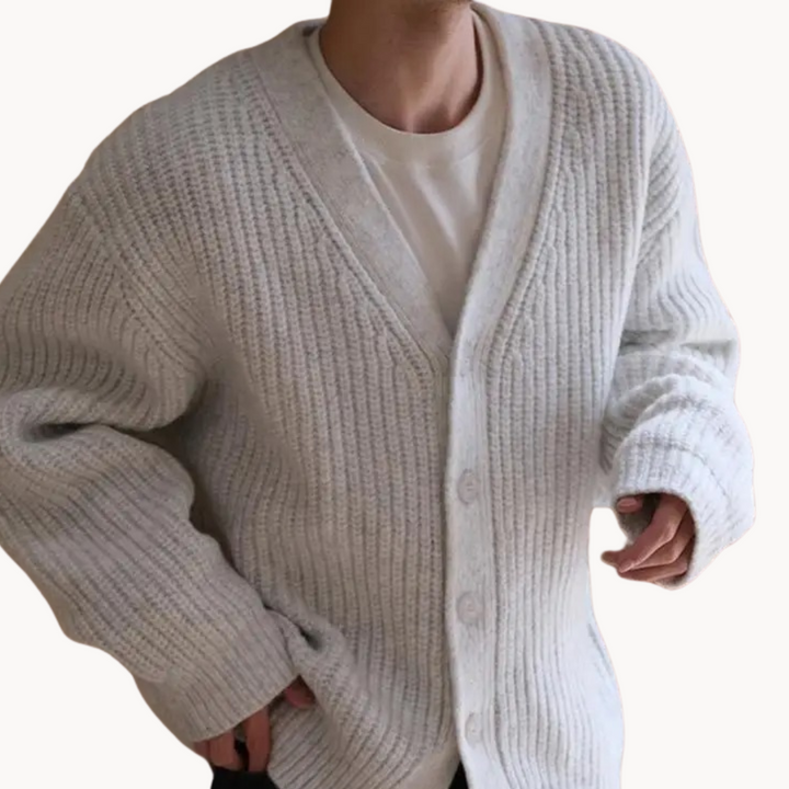 Klassiek vest met V-hals en knoopsluiting voor tijdloze elegantie en veelzijdig ontwerp | Olivier