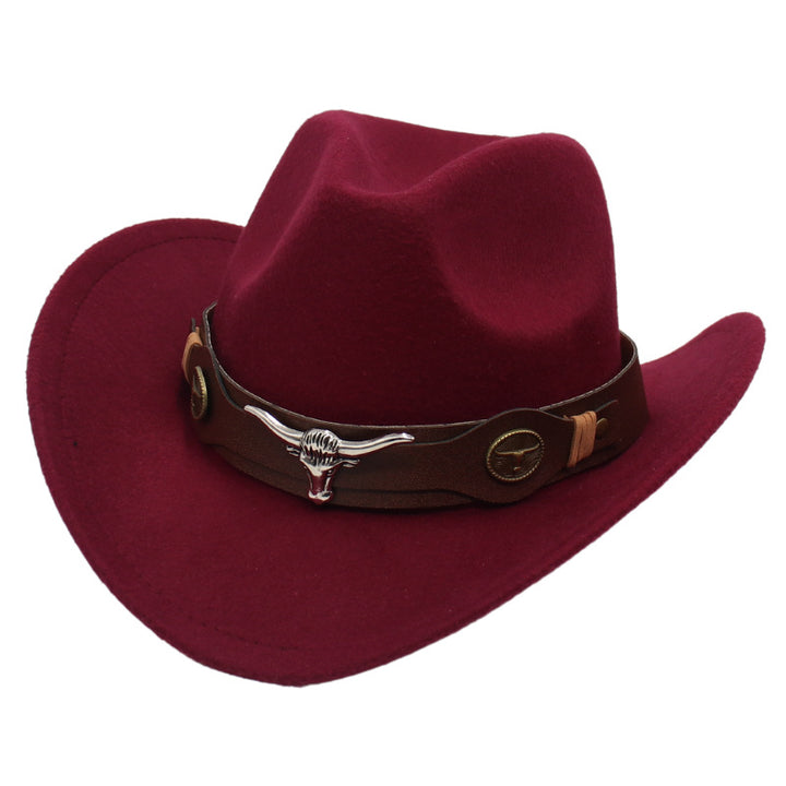 Cowboy Hoed | Klassiek Model | Vegan Leer & Gevlochten Kinband | Verstelbaar Design
