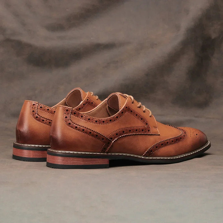 Heren Leren Schoenen | Glanzend Design | Comfort & Duurzaamheid | Vegan Leder