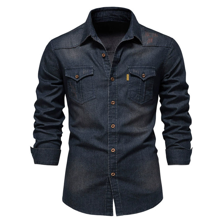 Heren Shirt | Slimfit | Lange Mouw |  Lange mouwen