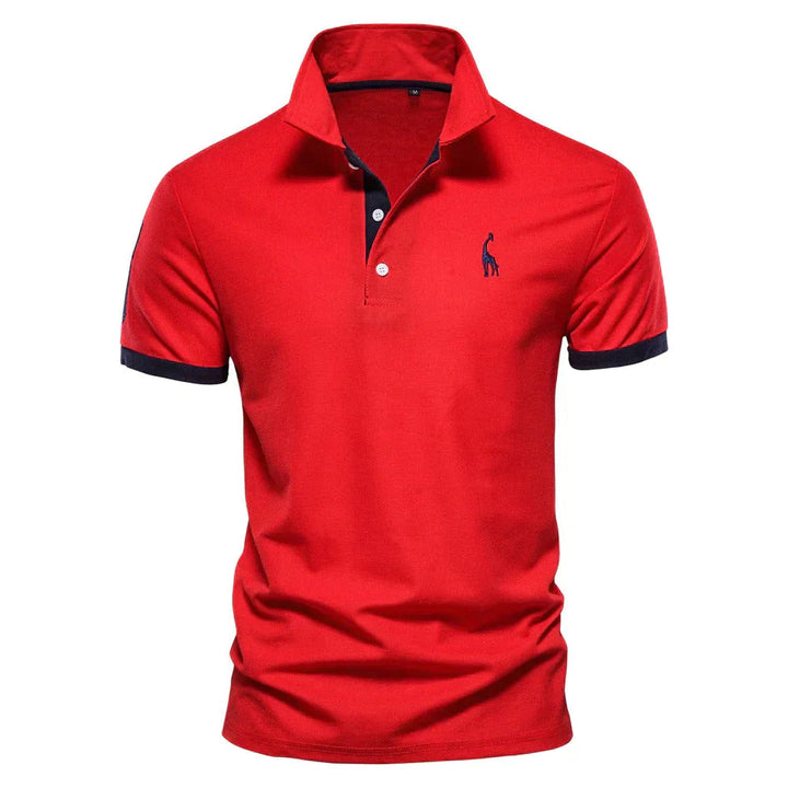 Heren Polo T-Shirt | Korte Mouwen & Kraag | Casual Zomer Polo | Katoen & Polyester