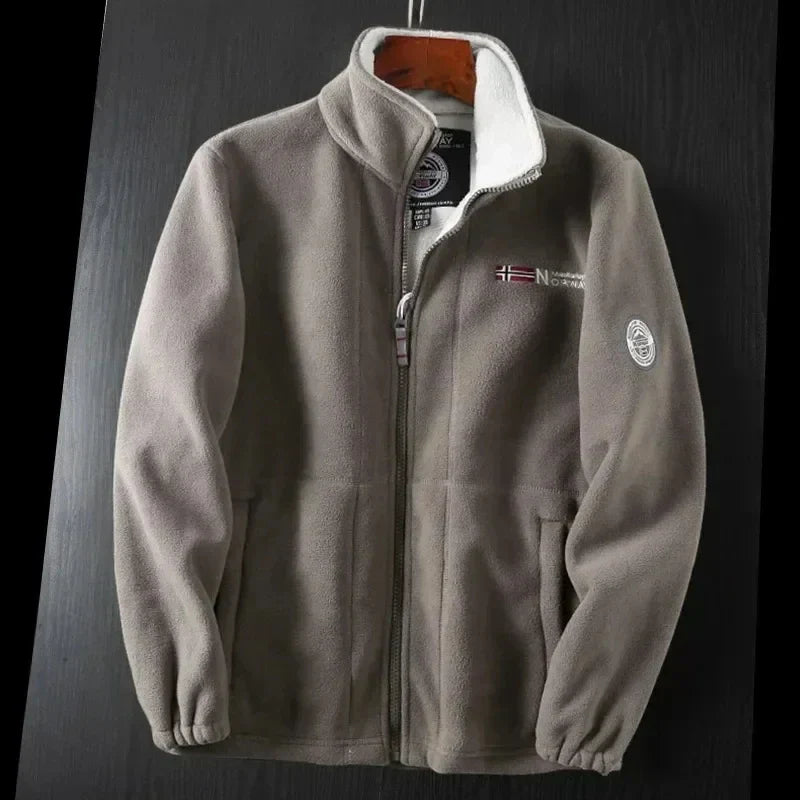 Ultieme fleece jas voor heren met zachte warmte en moderne pasvorm | Roy